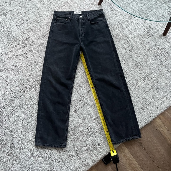 AGOLDE 90's Straight Jean in Photogram Sz 27,29 ankle Straight Leg Relaxed - Picture 5 of 16